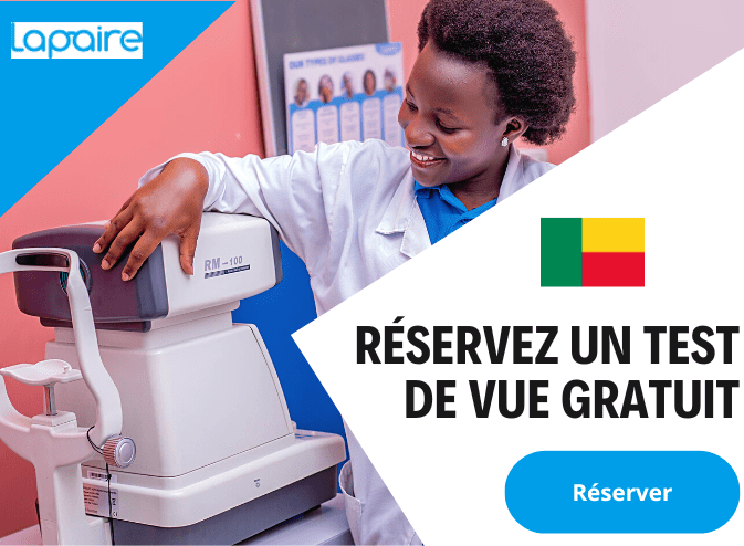 Réserver un test de vision au Bénin