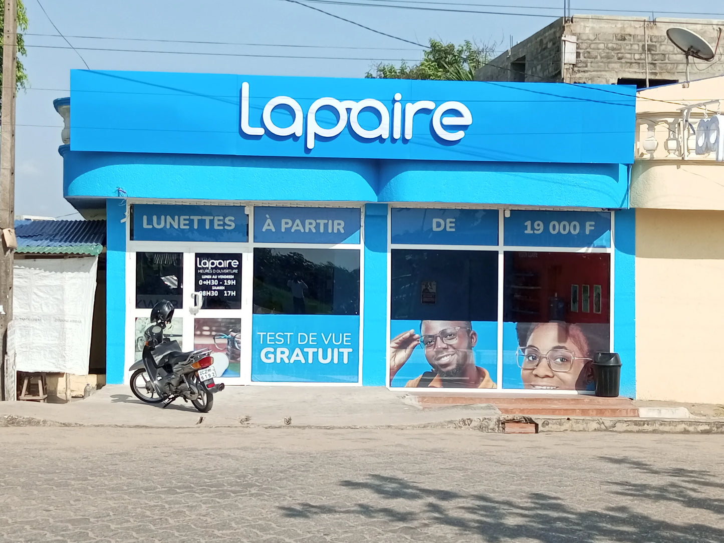 Vision Test in Fidjrossè - Cotonou